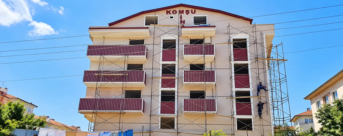 Komşu İnşaat uygulama arşivinden yapı g&ouml;rseli