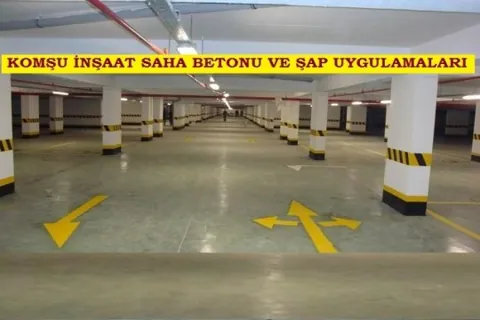 Saha betonu,şap,zemin kaplama,tadilat